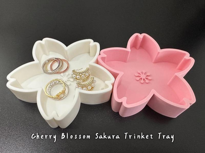 Cherry Blossom Sakura Trinket Tray