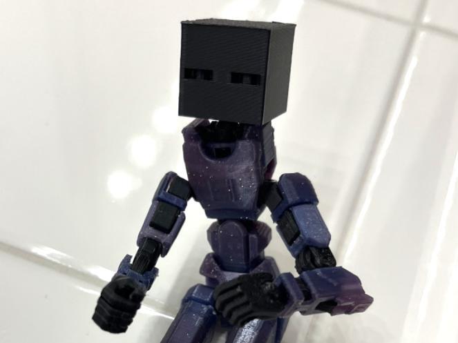 Dummy 13 Minecraft Enderman Head