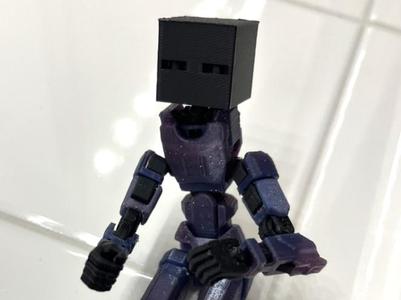 Dummy 13 Minecraft Enderman Head