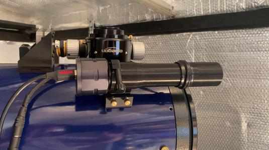 Lightest Guidescope, Uses a cheap 30x120 lens.