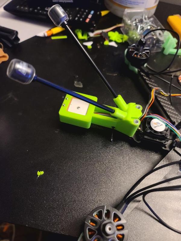 fpv drone mark 4 clone gps/ antenna mount