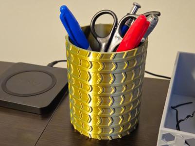 Modern Pattern Pencil Holder