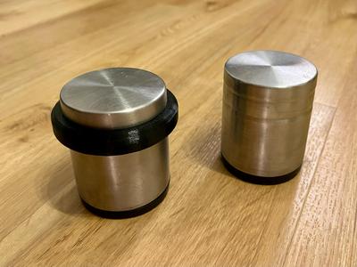 parametric TPU bumper / damper for round door stop