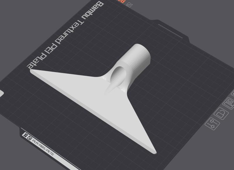 9" Popcorn Ceiling Scraper Attachment for Paint Extension Rod