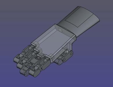  OpenSource Bionics Hand 0.3 Finger Movement Update
