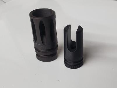 1/2x28 Thread Mini Ducktail muzzle cap for airsoft