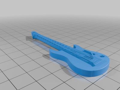 Electric Guitar Keychain – fits Dummy13