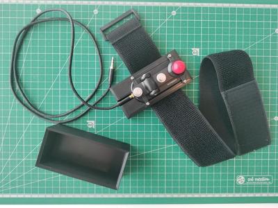 Leg Strap Base Plate and cover for PUTIKEEG CW Straight Key Morse Mini