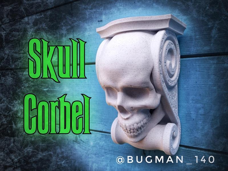 Skull Corbel