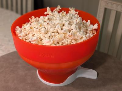 Popcorn Bowl Handle for silicone micro popper