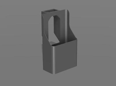 H2D Poop Bucket Bin. No screws/magnet