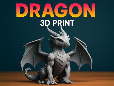 MiniDragon – A Stylish 3D Print for Fantasy Enthusiasts