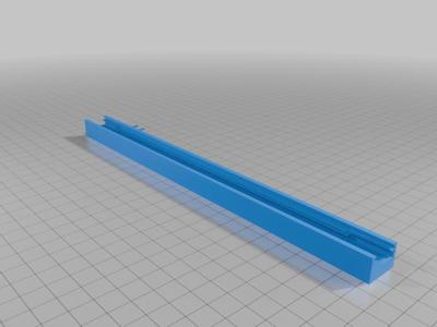 LED strip holder/mount with button magnet