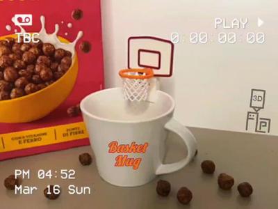 BASKET MUG FUNNY GAME