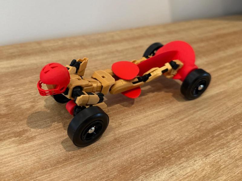 Dummy 13 Pinewood Derby Sled