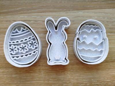 Cute Easter cookie cutters