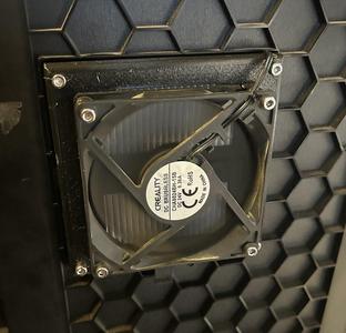 Voxel X-Filter adapter for Creality K1 Max (Outside Fan)