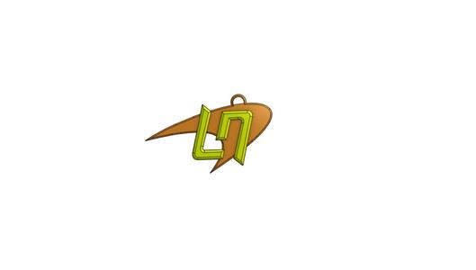 Lando Norris F1 keychain