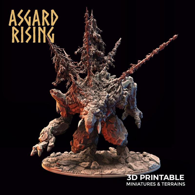 Giant Stone Troll /Modular/ /Pre-supported/