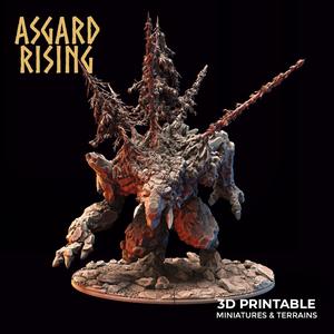 Giant Stone Troll /Modular/ /Pre-supported/