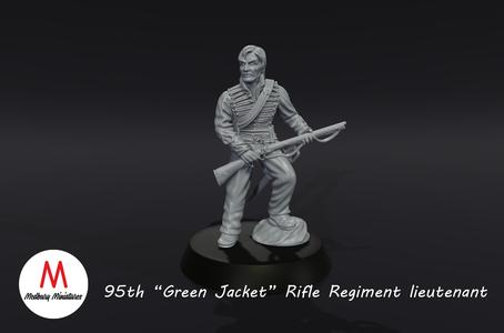 95th  Green Jacket  Rifle Regiment lieutenant