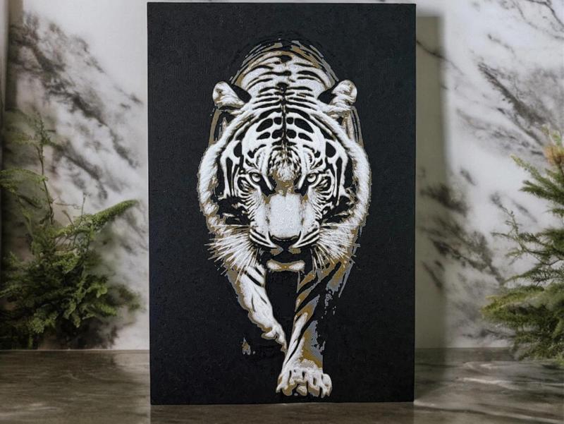 hueforge tiger