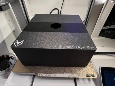 Fast Filament Dryer Box – Dry On Your Build Plate