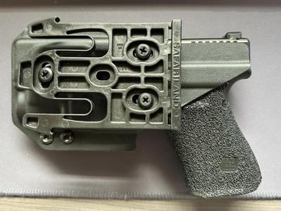 Mounting/Drill Indicator Tool for Holster Molding