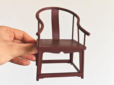 Miniature Furniture 01—Circle Chair (Assembly Model)