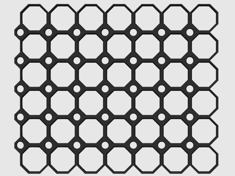 A1 mini 6x7 Multiboard side tile trim fit