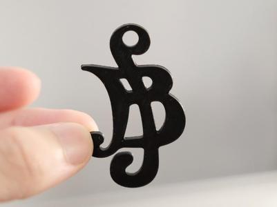 Onepiece berry currency keychain