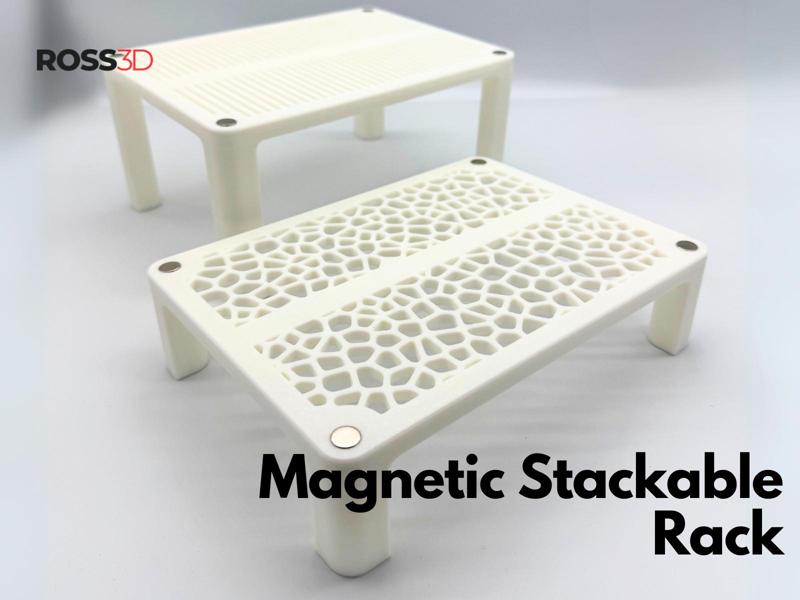 Magnetic Stackable Rack - 3 Styles, 3 Heights