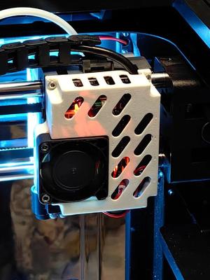 4010 fan toolhead cover for QIDI X PLUS 3   