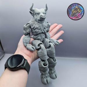 Flexi Minotaur Doll