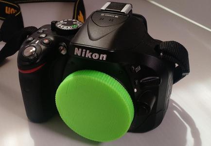 Nikon F Mount Body Cover/ Pinhole Camera