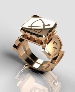 Sagittarius Zodiac Ring