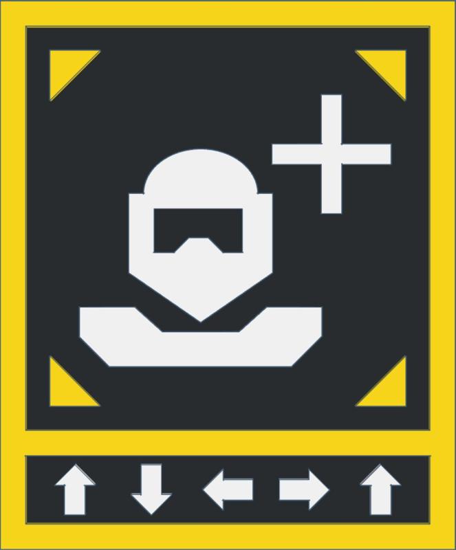 Helldivers 2 Stratagem Plaque (Reinforce)