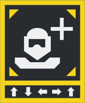 Helldivers 2 Stratagem Plaque (Reinforce)