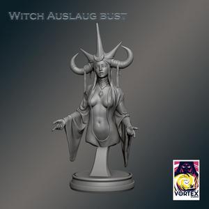 Witch Auslaug Bust