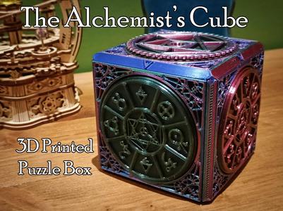 Alchemist's Cube - Puzzle Combination Box