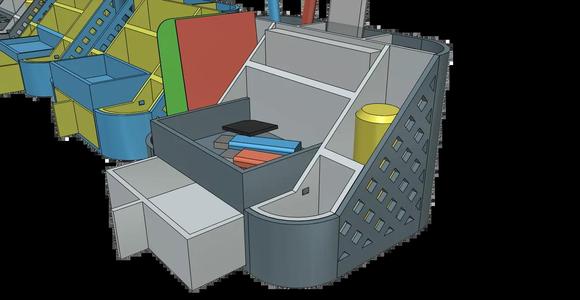Desktop Organizer easy printable without suport   