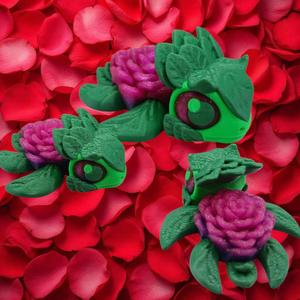 Articulated Rose turtle Flexi