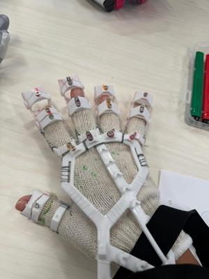 Orthodic Hand Glove with RubberBands
