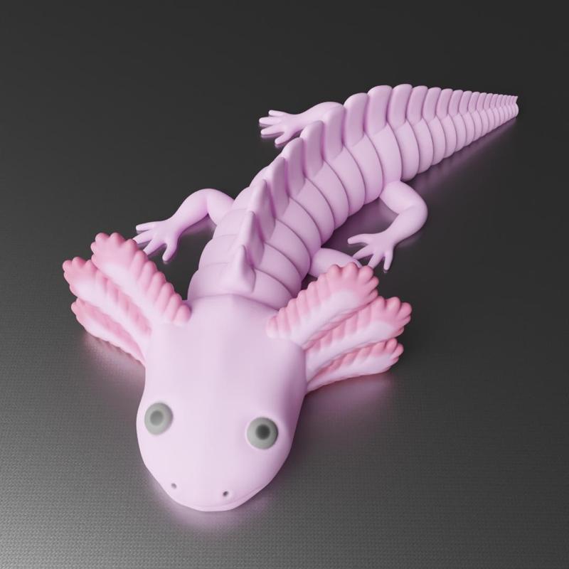 Cute Articulated Axalotl