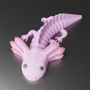 Cute Articulated Axalotl