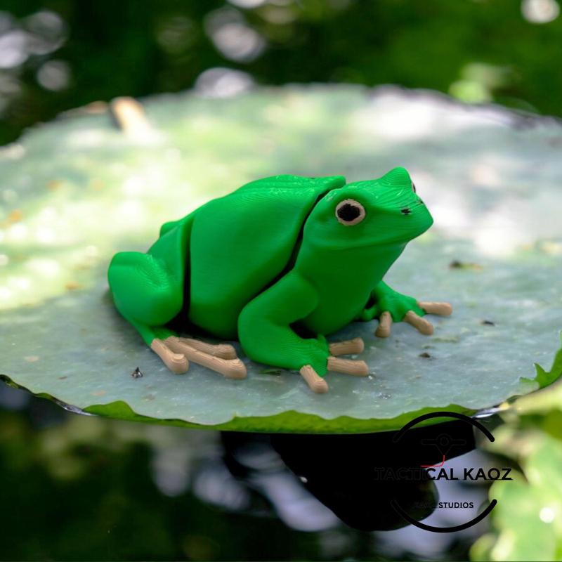 Flexy Frog - The Articulating Pond Hopper