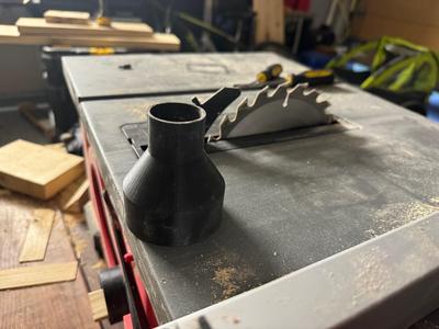 Craftsman Tablesaw Vacuum Adapter