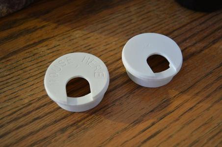 Customizable Wire Access Grommet