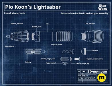 Plo Koon's Lightsaber