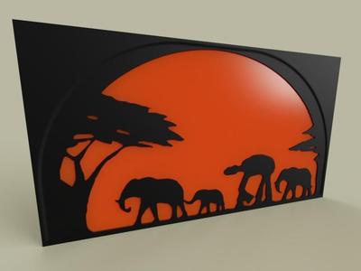 StarWars - ATAT - Elephant